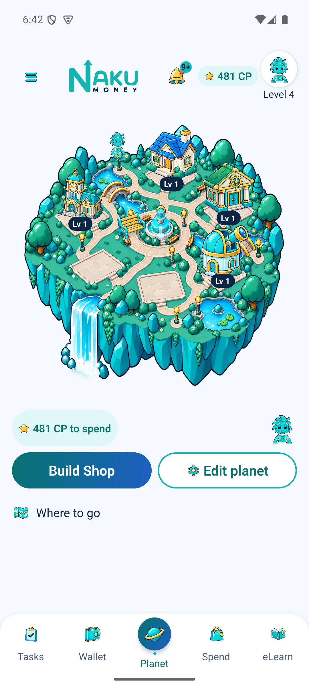 A child’s personal Planet in NAKUmoney